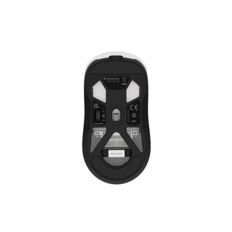 Genesis herná myš ZIRCON 660, 12 000DPI, Biela (NMG-2192)