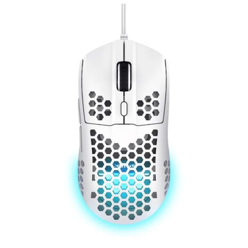 TRUST myš GXT 928 Helox Lightweight, Bílá (25389)
