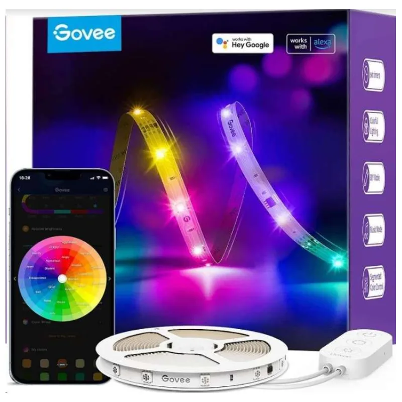 Govee WiFi RGBIC PRO Smart LED pásek 10m (H618C3D1)