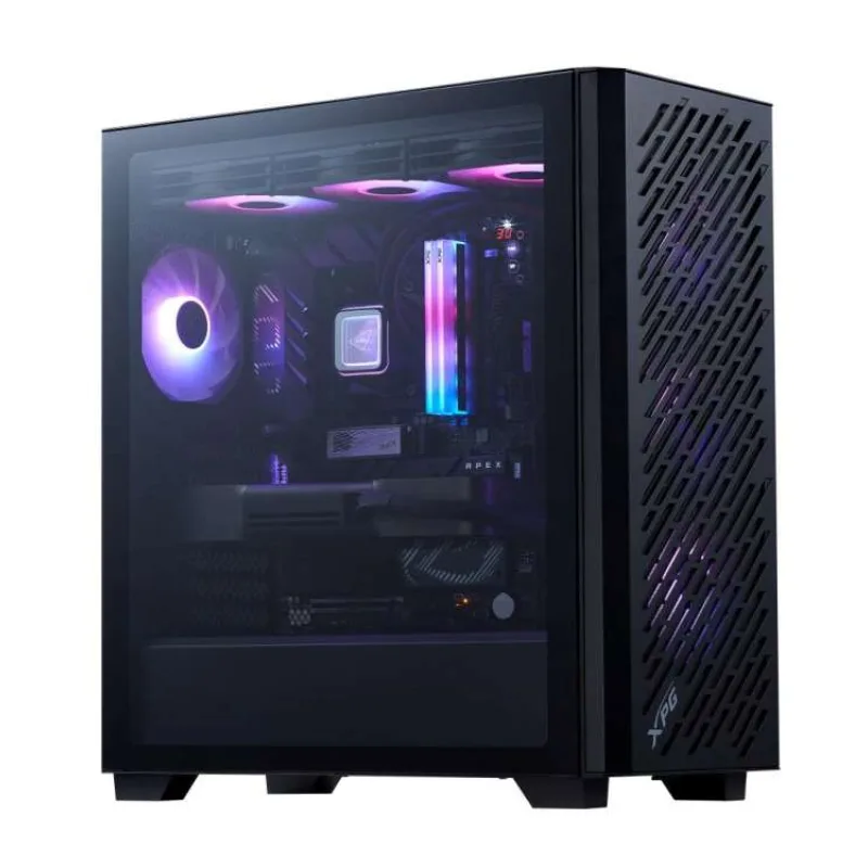 ADATA XPG case VALOR AIR PRO, ATX, Průhledná bočnice, 4x 120mm ARGB Fan, Černá (VALORAIRPROMTA-BKCWW)