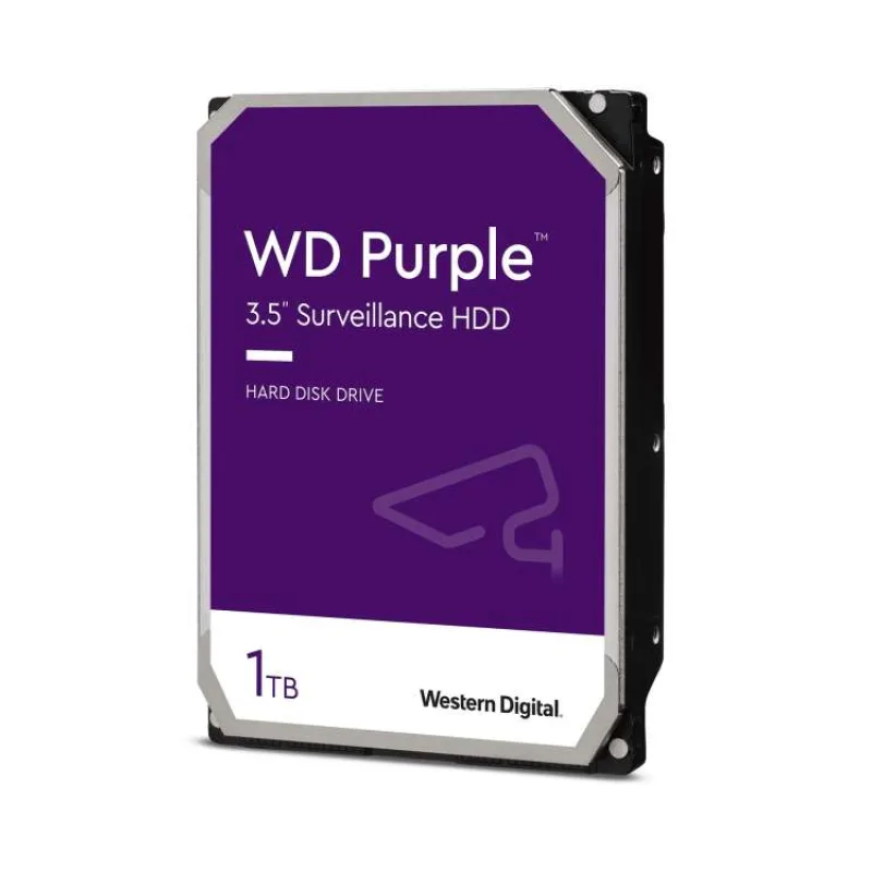 WD PURPLE WD11PURZ 1TB, SATA III 3.5", 64MB 5400RPM, 110MB/s, Low Noise, CMR (WD11PURZ)