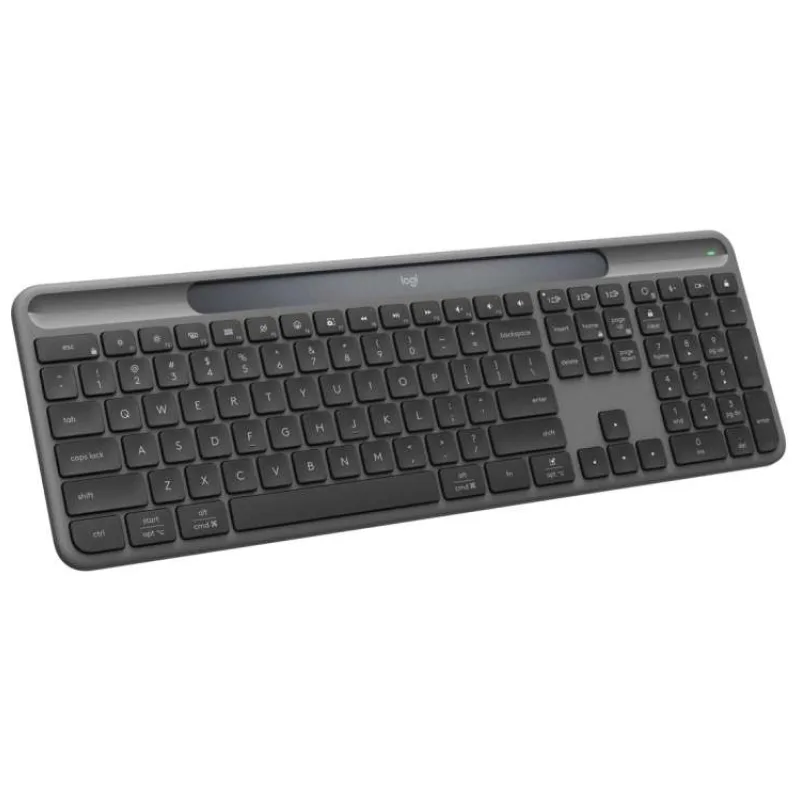Logitech K980 - bezdrôtová solárna klávesnica, slim, grafitová - US (920-013764)
