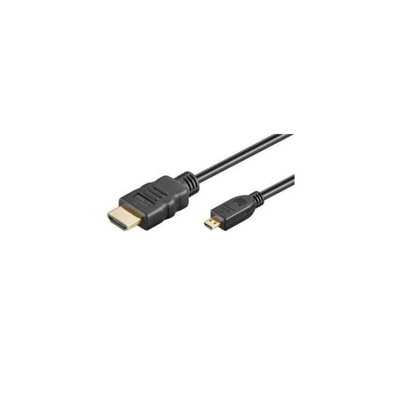 PremiumCord Kábel HDMI A - HDMI micro D, 3m (kphdmad3)
