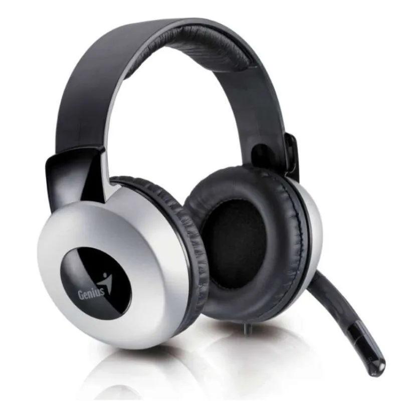 GENIUS headset - HS-05A (stereo sluchátka + mikrofon), svinovací kabel (31710011100)