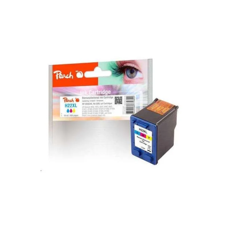PEACH kompatibilní cartridge HP HP No. 22XL, C9352AE, Color, 21 ml (313170)