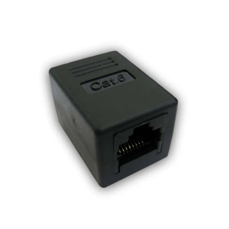 DATACOM Spojka UTP CAT6 2xRJ45 (8p8c) přímá, černá (4224)