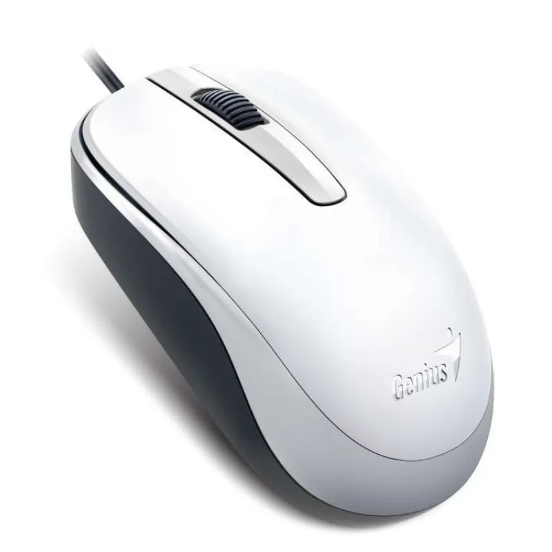 GENIUS DX-120/Kancelárska/Optická/1 200 DPI/Drôtová USB/Biela (31010105107)