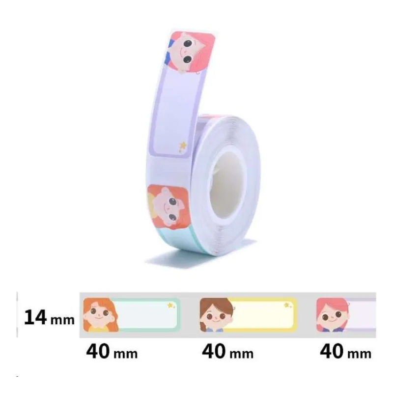 Niimbot štítky T 14x40mm 155ks Princezny pro D11, D11-M, D110, D110-H (A2A28038805)