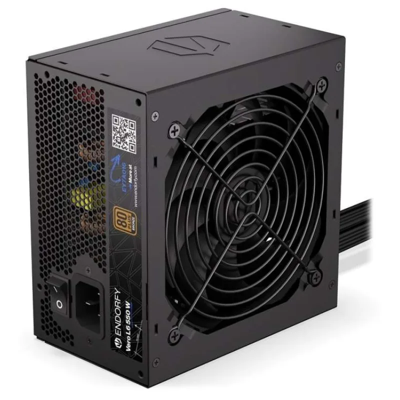 Endorfy zdroj Vero L6 Bronze 550W / ATX3.1 / 120mm / 80 Plus Bronze (EY7A016)