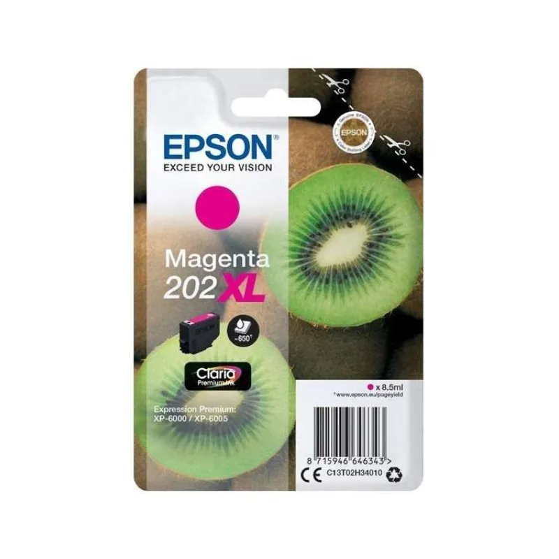 EPSON cartridge T02H3 magenta XL (kiwi) (C13T02H34010)