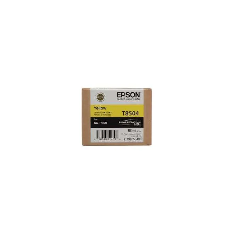 EPSON cartridge T8504 yellow (80ml) (C13T850400)