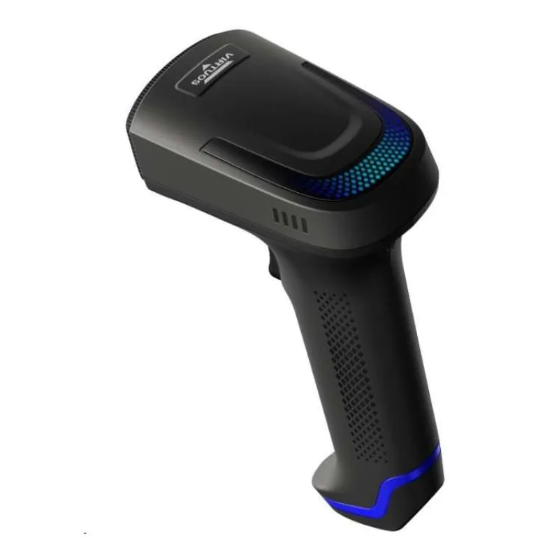 CCD 2D čítačka Virtuos HT-851A, USB (klávesnica/RS-232 emulácia), bez stojančeka, čierna (EHE0019)