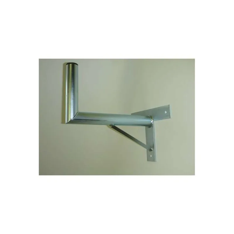 Držák antény na zeď, tvar T se vzpěrou, galvanický zinek, délka 35cm (K35T42V)