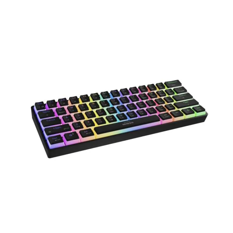 Genesis herná klávesnica THOR 660 G2/Bezdrôtová USB + Bluetooth/US layout/Čierna (NKG-2196)