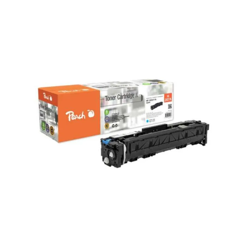PEACH kompatibilní toner HP W2211A, No 207A, cyan (112489)
