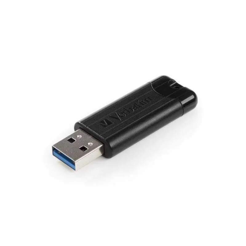 VERBATIM Flash disk 256 GB PinStripe USB 3.0, čierna (49320)