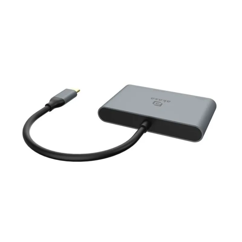 AKASA - USB Type-C 4-In-1 Hub (AK-CBCA31-18BK)