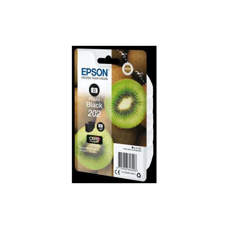 EPSON ink Fotočierna 202 Premium - singlepack, 4,1ml, 400s, štandard (C13T02F14010)