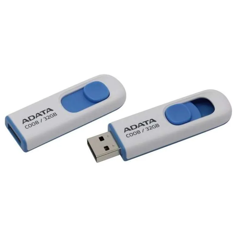 ADATA C008/32GB/USB 2.0/USB-A/Modrá (AC008-32G-RWE)