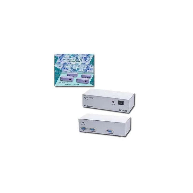 GEMBIRD VGA rozbočovač (splitter) 2 porty (GVS122)
