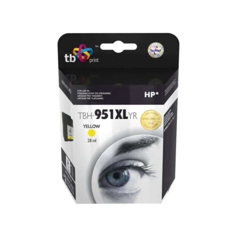 Ink. kazeta TB komp. s HP CN048AE Ye, ref. (TBH-951XLYR)