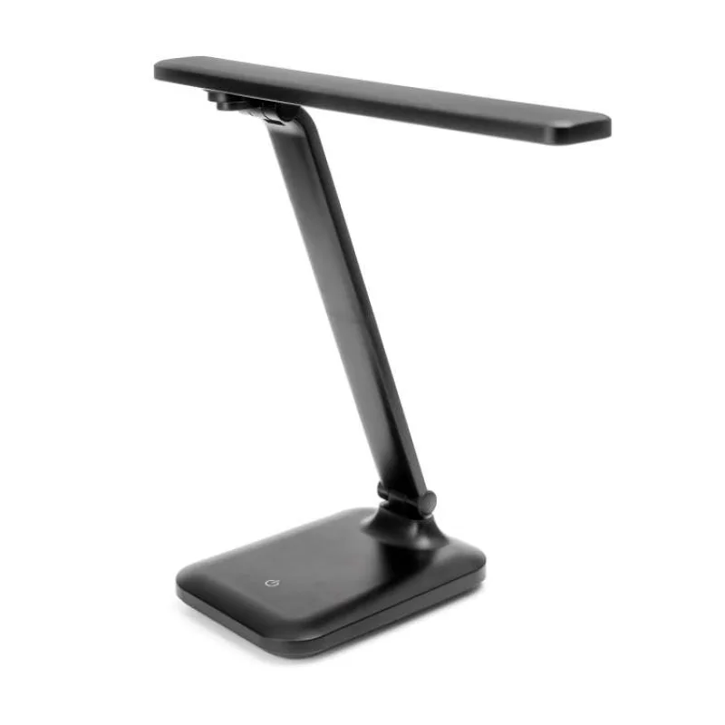 Platinet PDL194B stolná LED lampa Remus 5W stmievateľná, dotykové ovládanie, USB port, čierna (PLADLL194N)