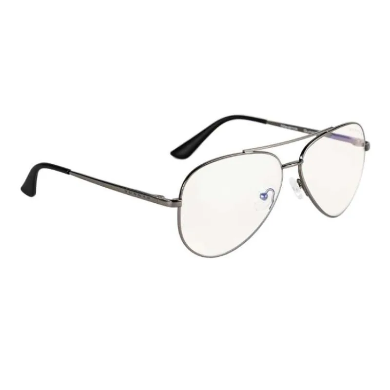 GUNNAR kancelářske/herní brýle MAVERICK GUNMETAL * čírá skla * BLF 35 * GUNNAR focus (MAV-05009)