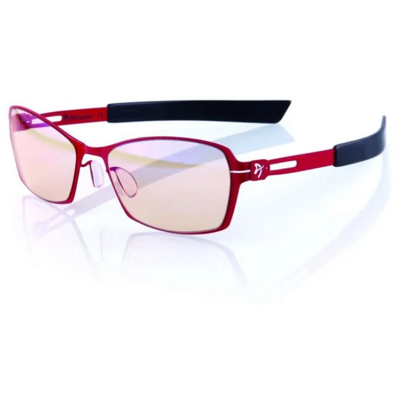 AROZZI herní brýle VISIONE VX-500 Red/ červenočerné obroučky/ jantarová skla (VX500-5)