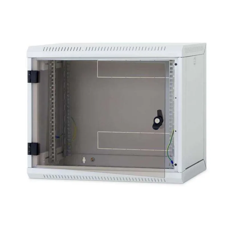 Nástenný rack RUA 6U/400mm odn.boč+skl.dv. (RUA-06-AS4-CAX-A1)