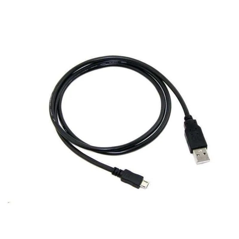 Kábel C-TECH USB 2.0 AM/Micro, 0,5m, čierny (CB-USB2M-05B)