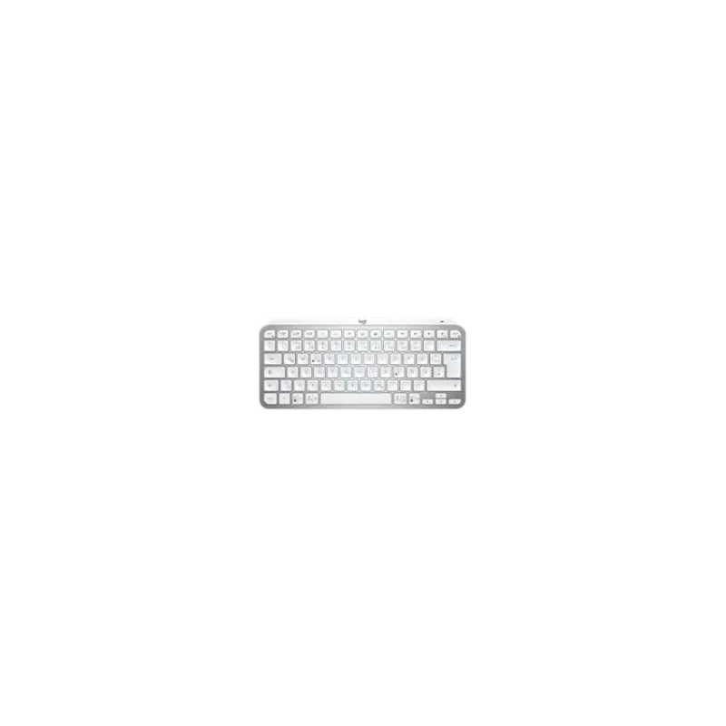 Logitech® MX Keys Mini Minimalist Wireless Illuminated Keyboard - PALE GREY - US INT'L - INTNL (920-010499)