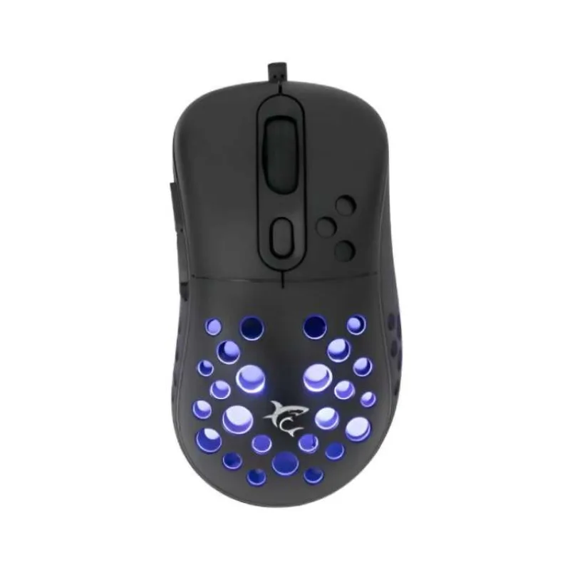 White Shark Gaming mouse AZRAEL, 6D,7200 dpi, 7200 dpi, black (AZRAEL-B)