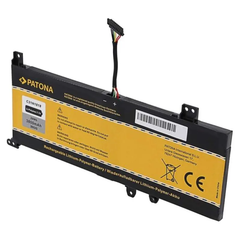 PATONA baterie pro ntb ASUS VivoBook 14 X412 3800mAh Li-Pol 7,7V C21N1818 (PT2852)