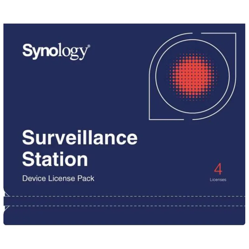 Synology DEVICE LICENSE (X 4) - kamerová licencia (DEVICE LICENSE (X 4))