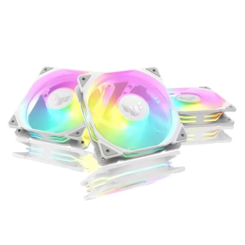 ASUS ventilátor TUF GAMING TR120 ARGB Reverse, 3x120mm, bílá (90DA00D3-B09020)