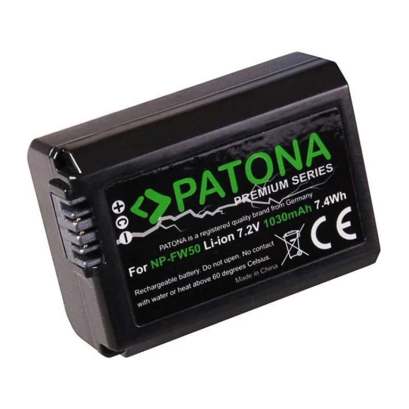 PATONA baterie pro foto Sony NP-FW50 1030mAh Li-Ion PREMIUM (PT1248)