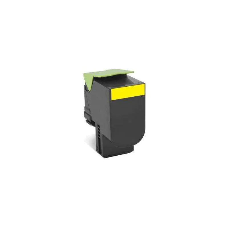 Lexmark 802HY Yellow High Yield Corporate Toner Cartridge - 3 000 stran (80C2HYE)