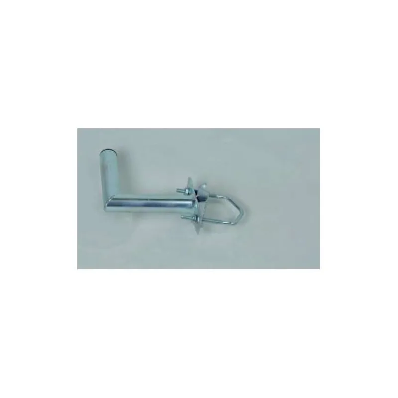 Držák antény na balkón s vinklem, galvanický zinek, délka 20cm (K20B1)