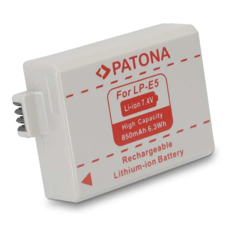 PATONA baterie pro foto Canon LP-E5 850mAh (PT1012)