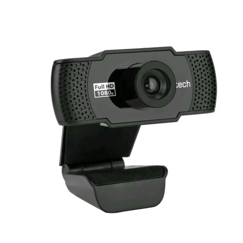 Webová kamera C-TECH CAM-11FHD, 1080P full HD, mikrofón, čierna (CAM-11FHD)