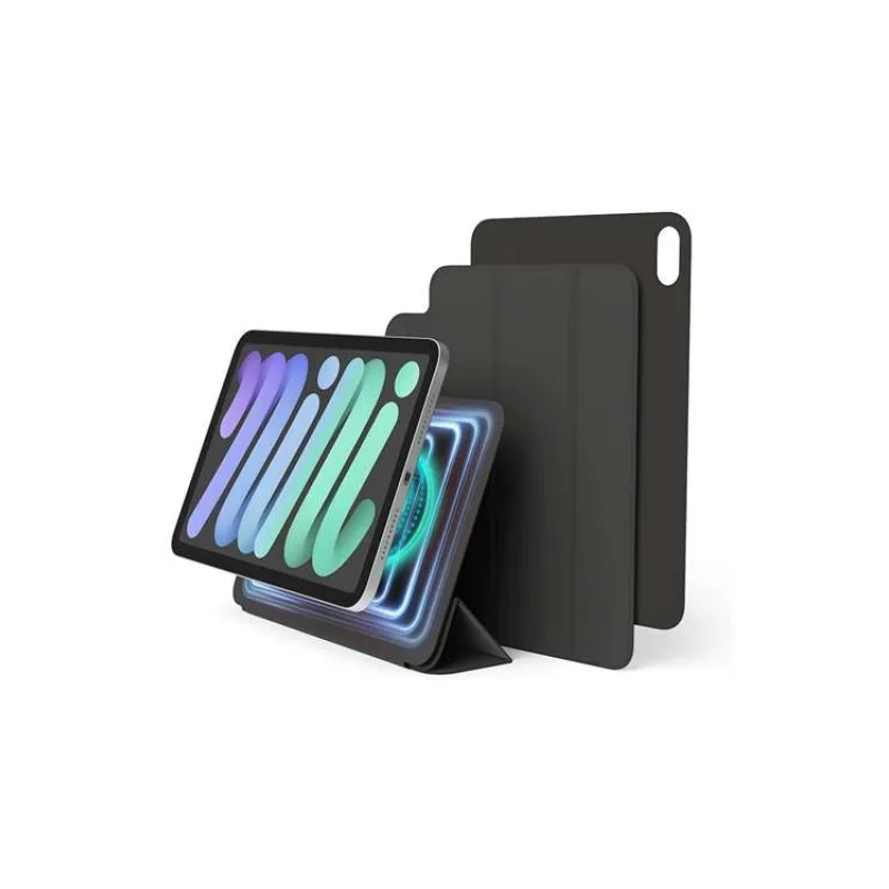 Elago puzdro Magnetic Folio Case pre iPad mini 8.3" 2021/2024 - Dark Gray (EPADMN6-MFLO-DGY)