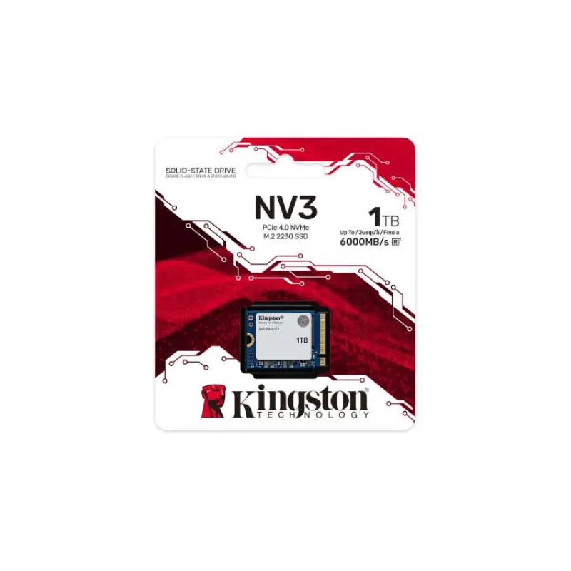 Kingston NV3 2230/1TB/SSD/M.2 NVMe/5R (SNV3SM3/1T0)