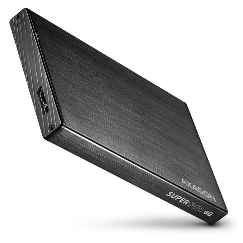AXAGON externí box na 2,5" disk / EE25-XA6 / USB-A / USB 3.2 Gen 1 / SATA 6G / hliníkové tělo / 0,6m (EE25-XA6)