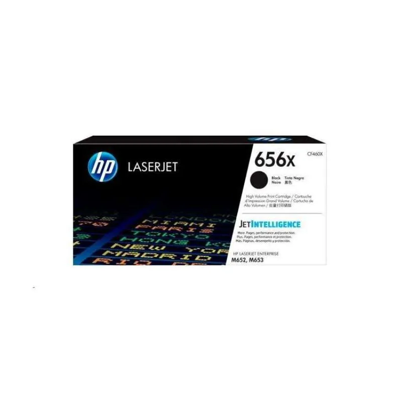 HP toner 656X/Black/27 000 stran (CF460X)