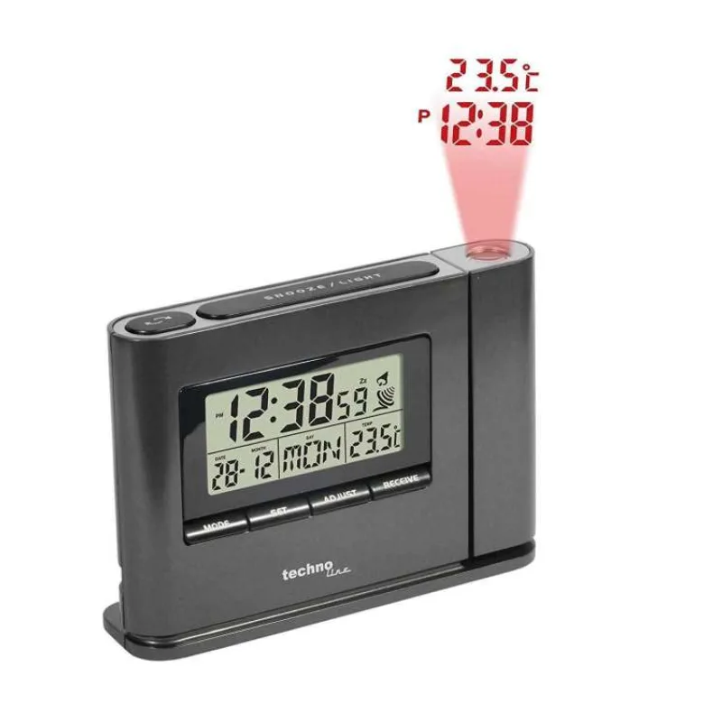TechnoLine WT 519 - digitální budík s projekcí času a vnitřní teploty (WT 519)