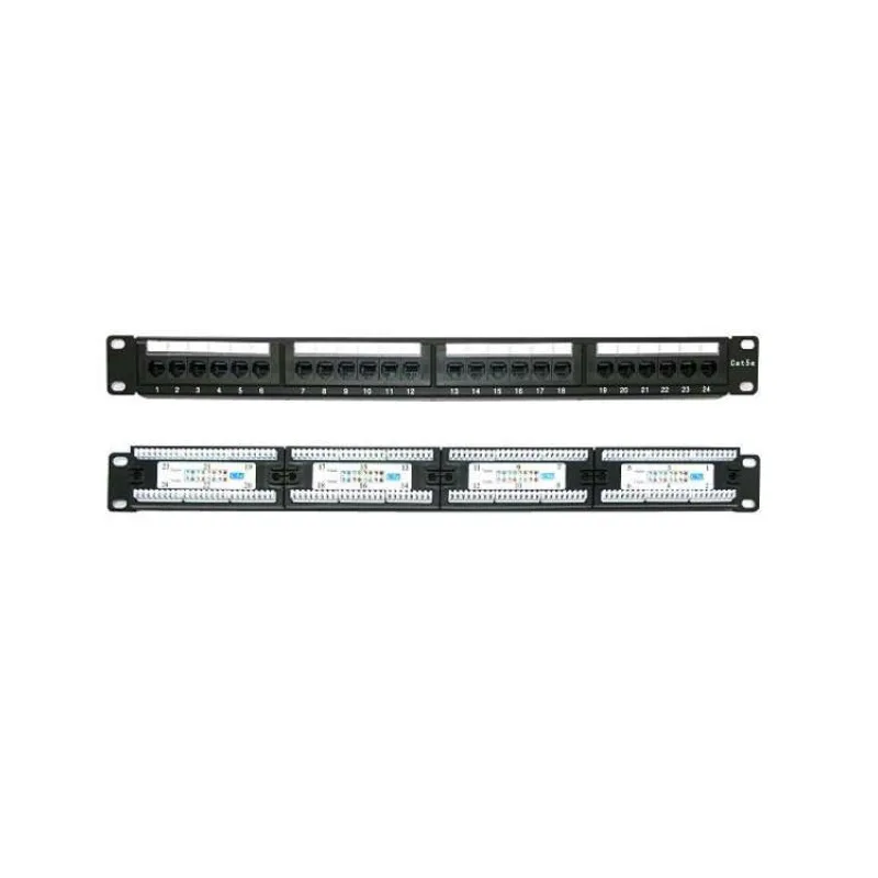 XtendLan Patch panel 19", 24 portů, Cat5e (PP19-24C5EU2)