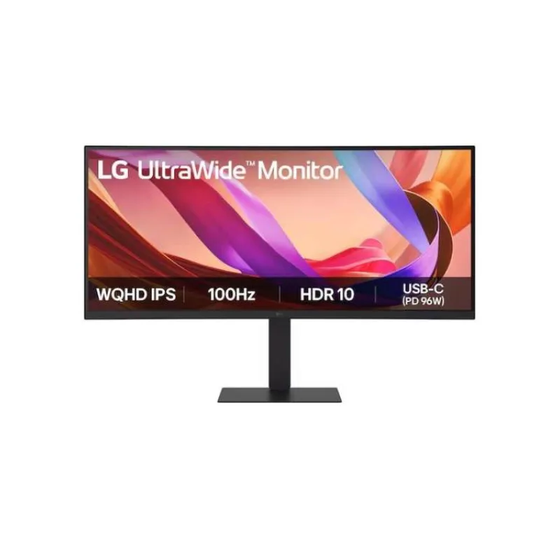 LG MT IPS LCD LED 34" 34U650A - IPS panel, 3440x1440, 2xHDMI, DP, USB-C, USB 3.2, LAN, nast. vyska, repro, zakriven (34U650A-B.AEU)