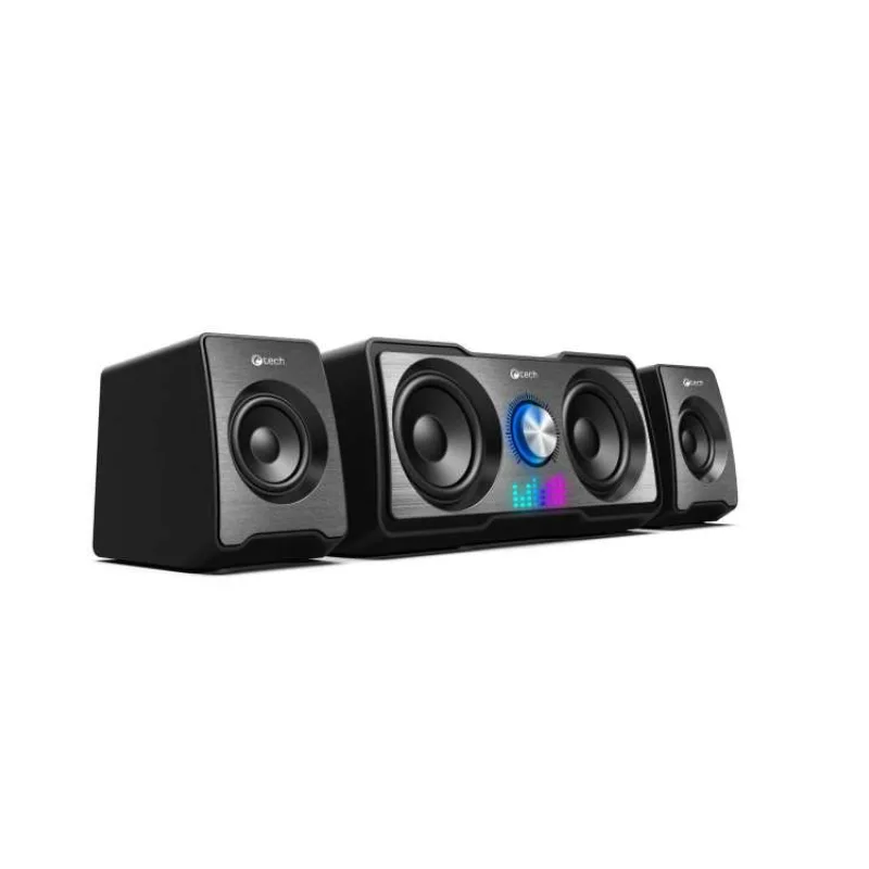 C-TECH reproduktory SPK-16, 2.2, RGB, černá (SPK-16BK)