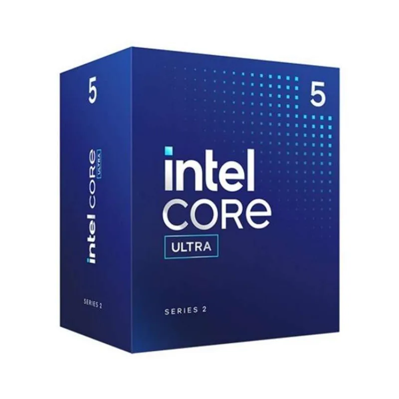 INTEL Core Ultra 5 225F / Arrow Lake / LGA1851 / max. 4,9GHz / 6P+4E/10T / TDP 121W / bez VGA / BOX vč. chladiče (BX80768225F)