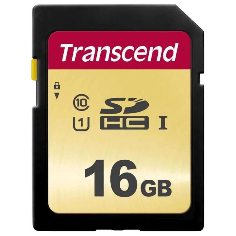 Karta TRANSCEND SDHC 16GB 500S, UHS-I U1 (R:95/W:60 MB/s) (TS16GSDC500S)